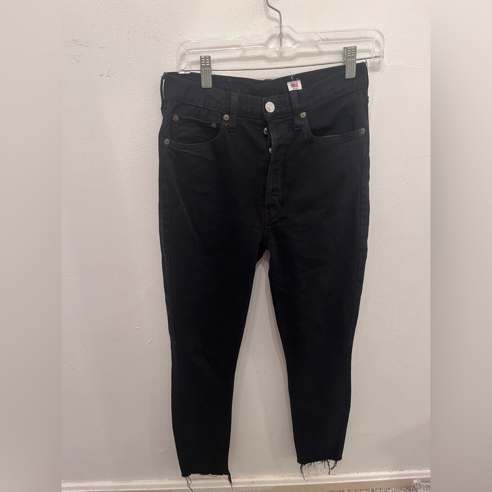 Re/Done Jeans Black Size 0